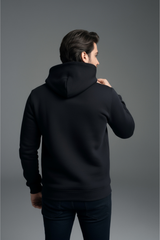 Kapüşonlu Regular Kalıp 3 İplik Şardonlu Kumaş Kanguru Cepli Sweatshirt